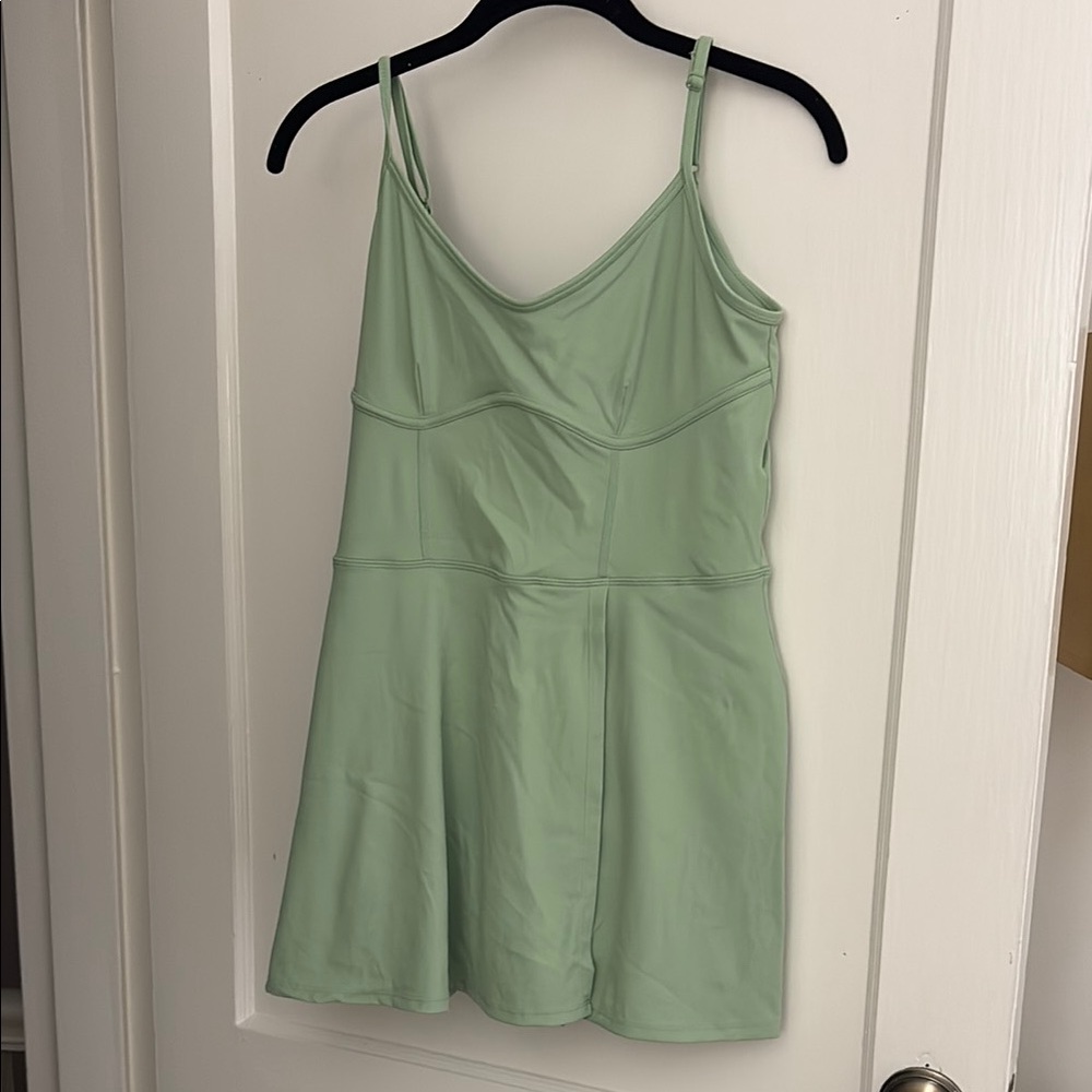 Mint Green Spaghetti Strap Dress